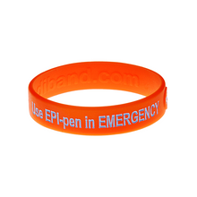 Load image into Gallery viewer, Use Epi Pen Allergy Wristband
