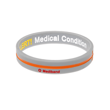 Load image into Gallery viewer, Silver Cross - Reversible Write On Wristband
